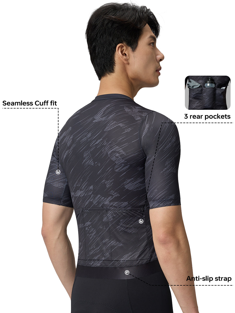 X-TIGER Men’s Pro FIT Short Sleeve Cycling Jersey