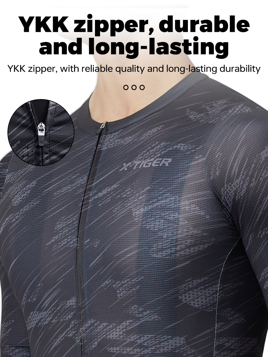 X-TIGER Men’s Pro FIT Short Sleeve Cycling Jersey