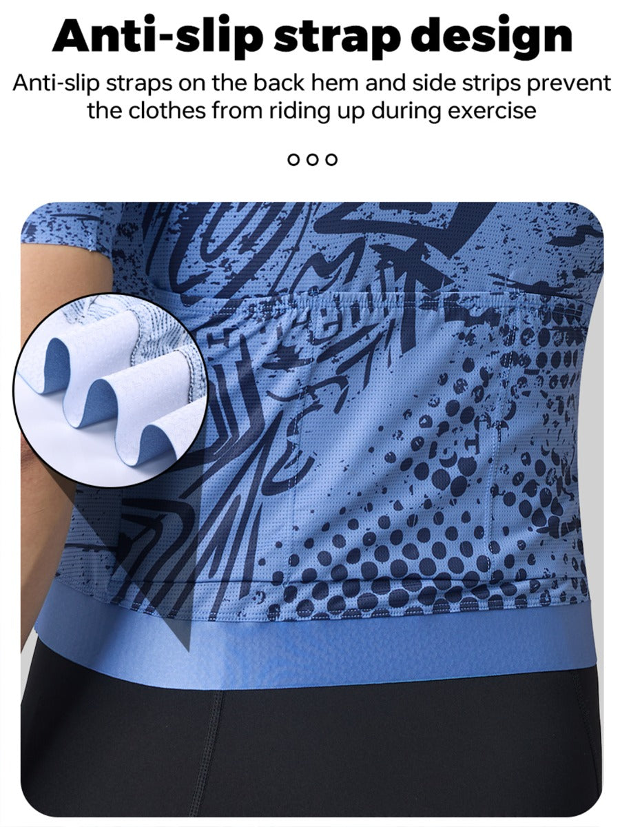 X-TIGER Men’s Pro FIT Short Sleeve Cycling Jersey