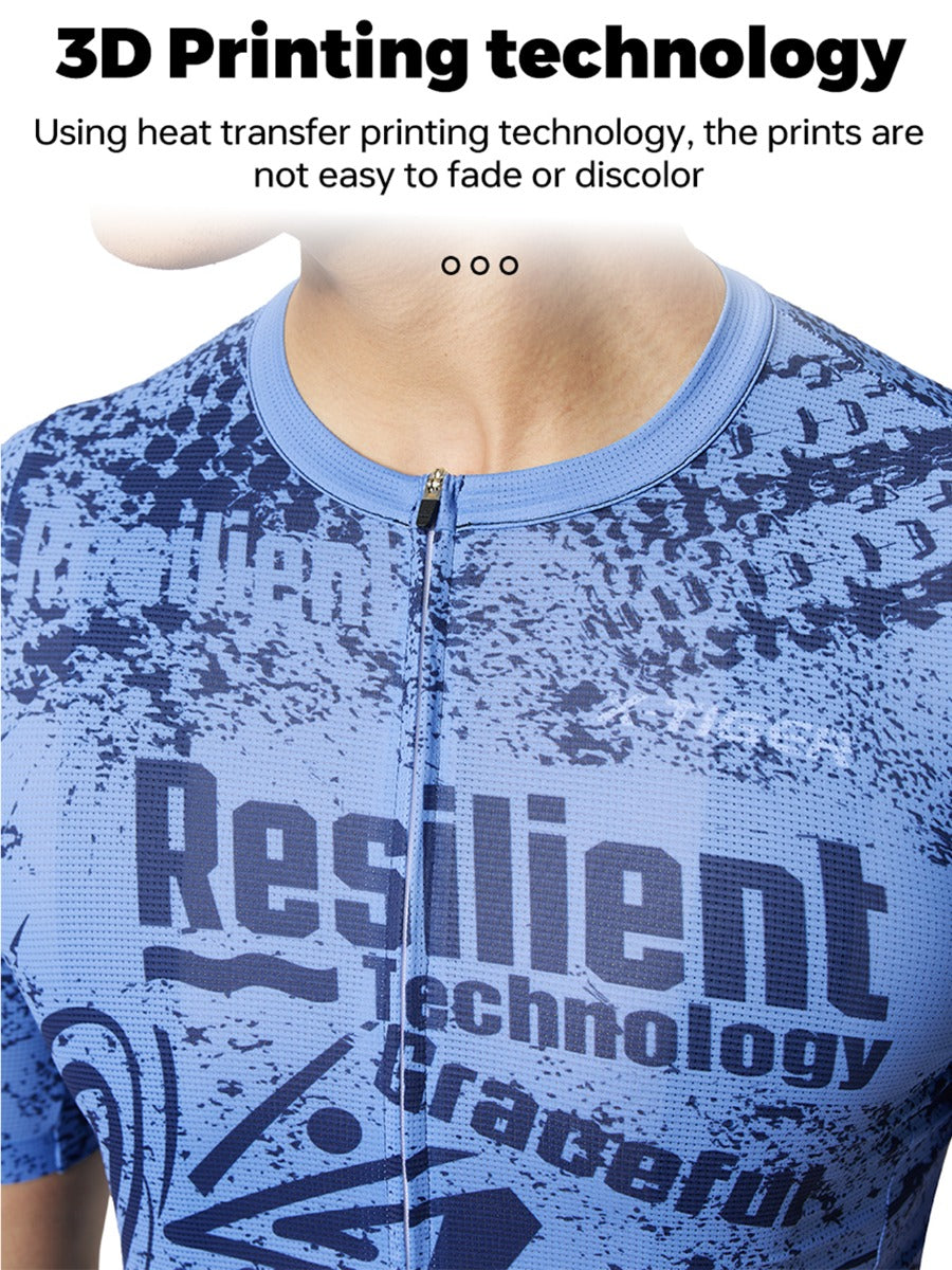 X-TIGER Men’s Pro FIT Short Sleeve Cycling Jersey