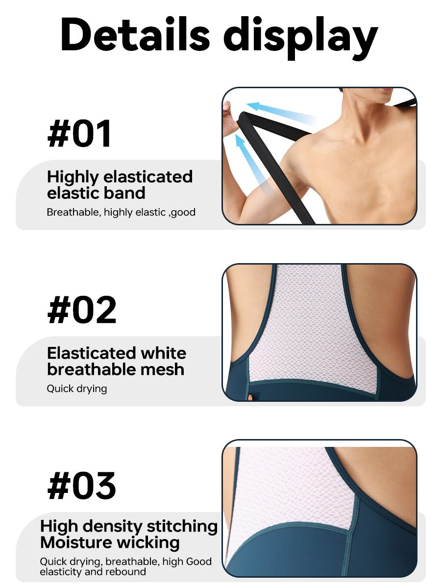 X-TIGER Men’s FIT Cycling Bib Shorts