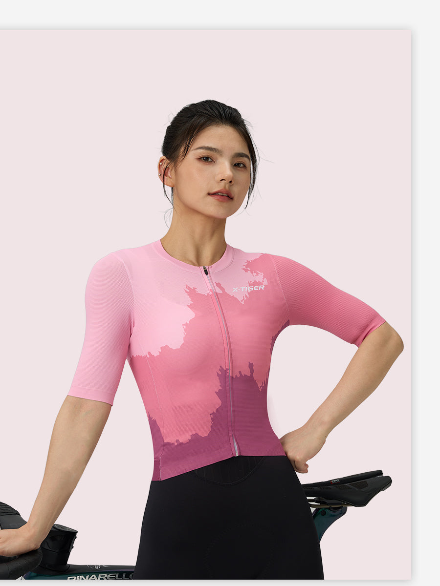 X-TIGER Women’s PRO Short Sleeve Cycling Jersey