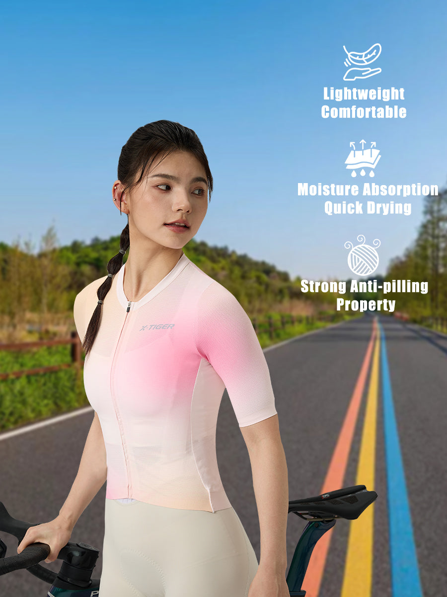 X-TIGER Women’s PRO Short Sleeve Cycling Jersey