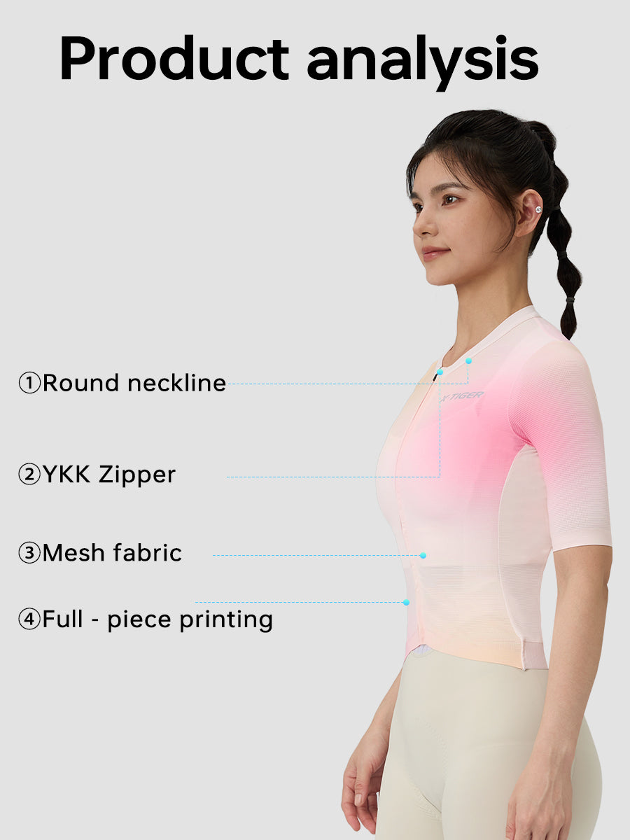 X-TIGER Women’s PRO Short Sleeve Cycling Jersey