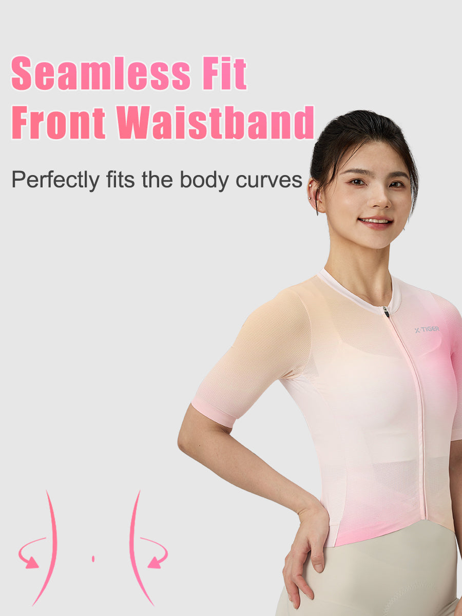 X-TIGER Women’s PRO Short Sleeve Cycling Jersey
