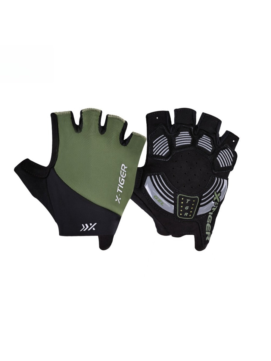 X-TIGER Mountain Bike Gloves Men's Biking Mittens Full Finger Gloves Exercise Workout Gloves for Cycling Gym Motorcycle Rowing