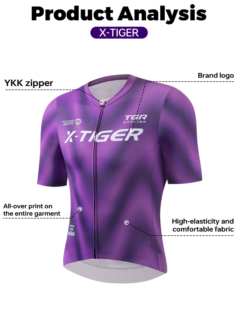 X-TIGER Pro FIT Short Sleeve Cycling Jersey