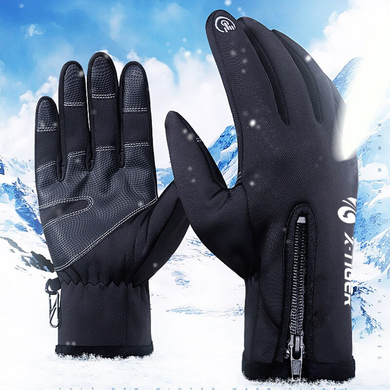 Waterproof Full Finger Cycling Gloves - X-Tiger