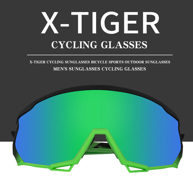 X-TIGER Cycling Sunglasses – Sports Bicycle Glasses for Men, Outdoor Riding & Cycling