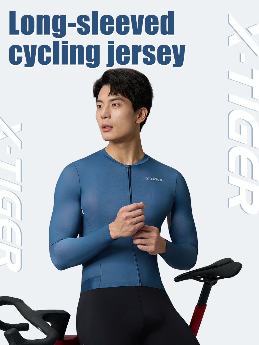 X-TIGER Men’s RS Long-sleeved cycling jersey