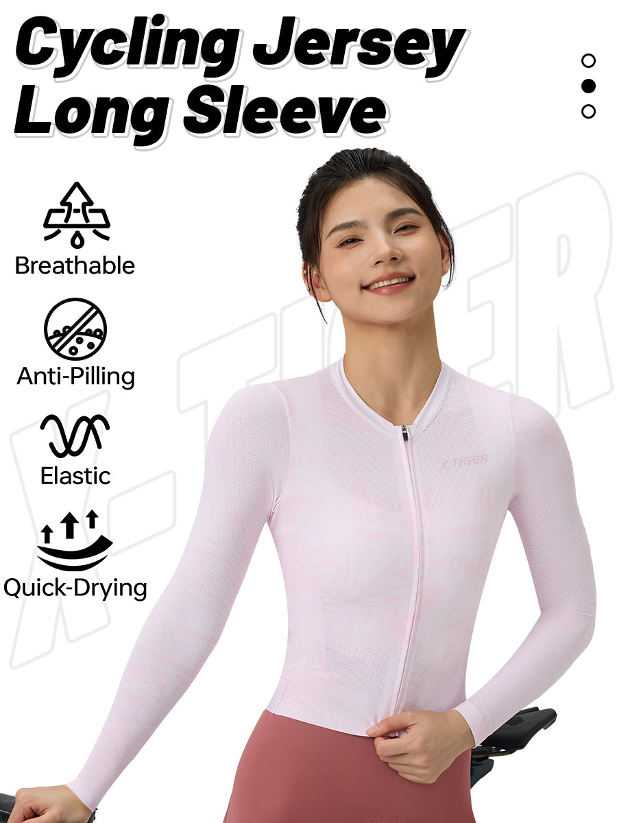 X-TIGER Women’s FIT Long-sleeved cycling jersey