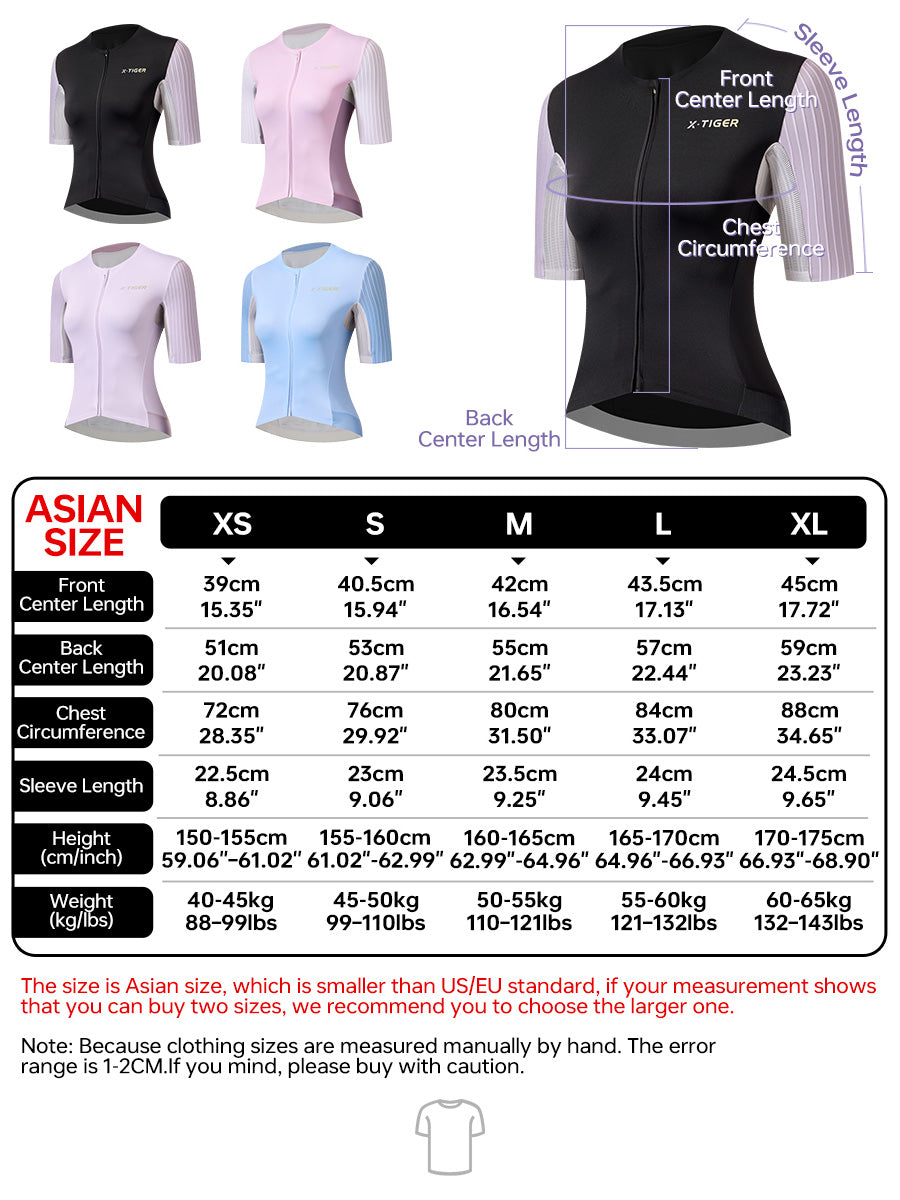 X-TIGER Women’s RS Short Sleeve Cycling Jersey