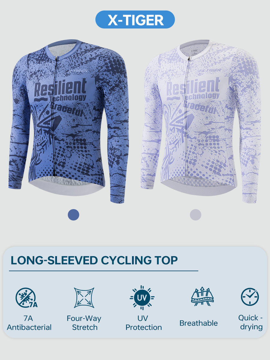 X-TIGER Men’s PRO Long-sleeved cycling jersey