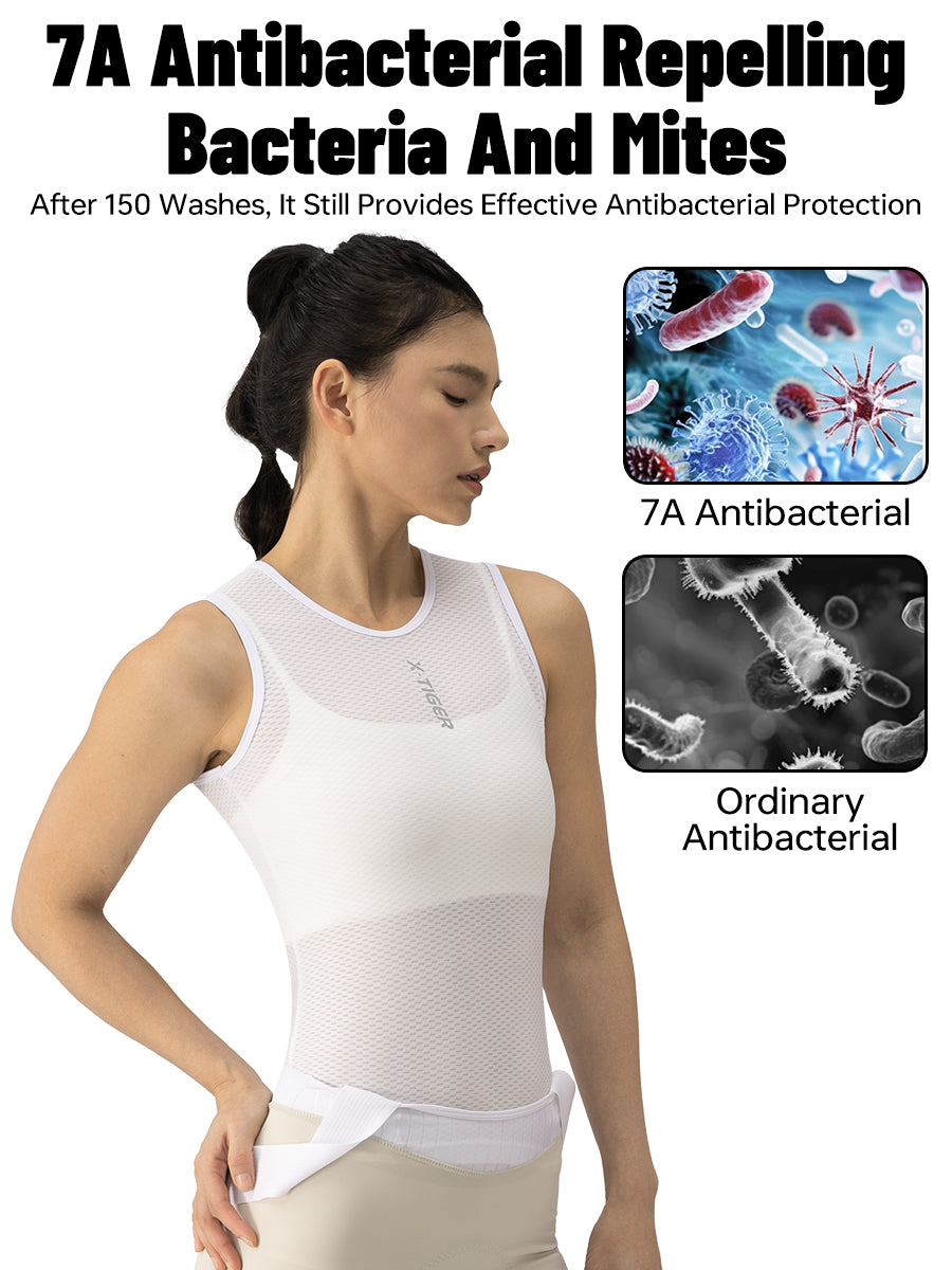 X-TIGER Women’s FIT Mesh Quick Dry Cycling Vest Base Layer