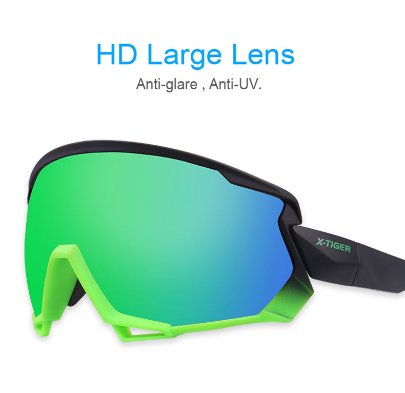 X-TIGER Cycling Sunglasses – Sports Bicycle Glasses for Men, Outdoor Riding & Cycling