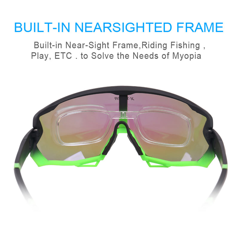 X-TIGER Cycling Sunglasses – Sports Bicycle Glasses for Men, Outdoor Riding & Cycling