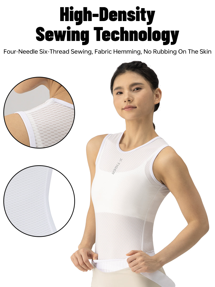 X-TIGER Women’s FIT Mesh Quick Dry Cycling Vest Base Layer