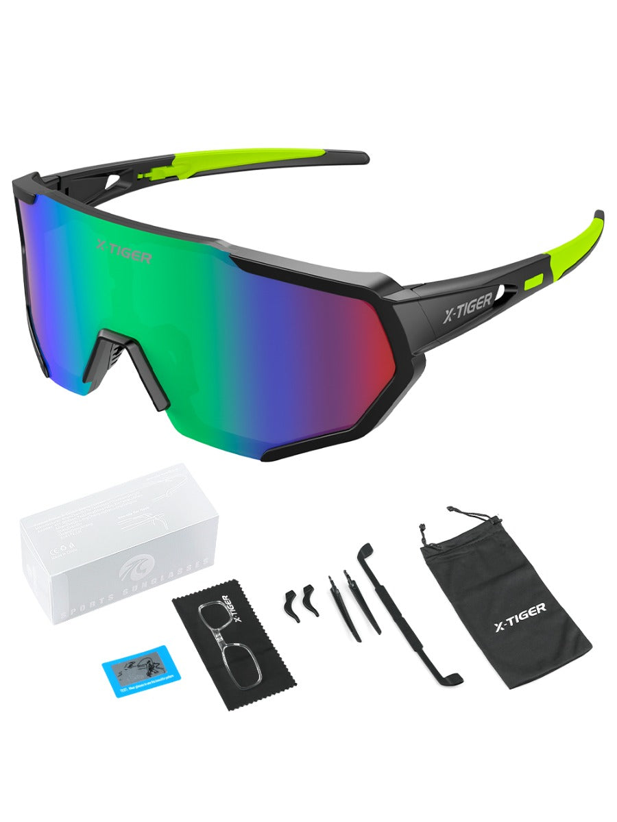X-TIGER Cycling Glasses Polarized Outdoor Sports Men Sunglasses With Myopia Frame Bicycle Glasses Men's Women Cycling Eyewear