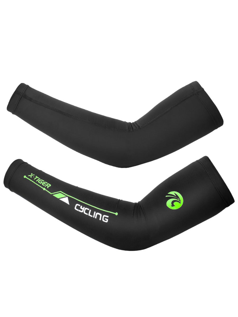 X-TIGER Cycling Sleeve Outdoor Sports Arm Sleeve Sun Protection UV Arm Sleeves Ice Fabric Breathable Running Cycling Arm Warmers