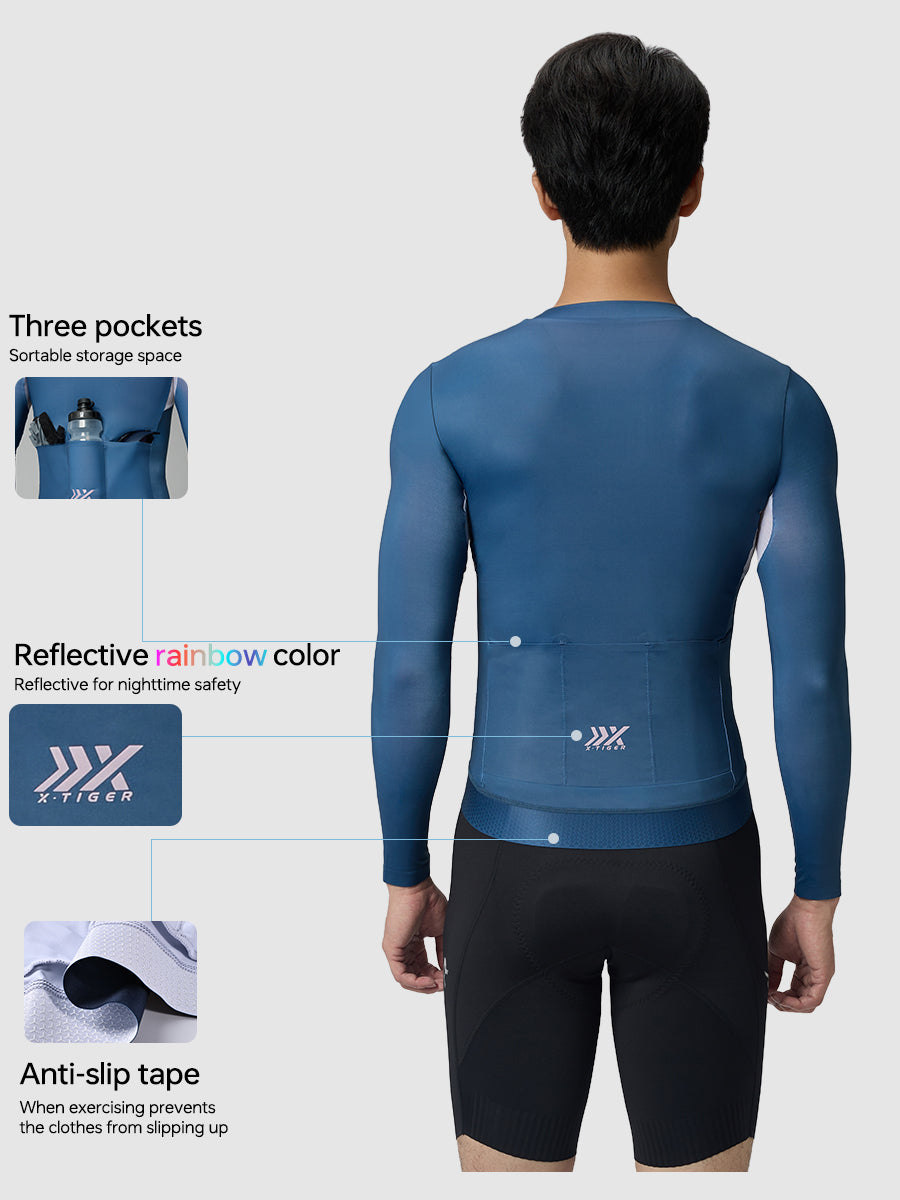 X-TIGER Men’s RS Long-sleeved cycling jersey