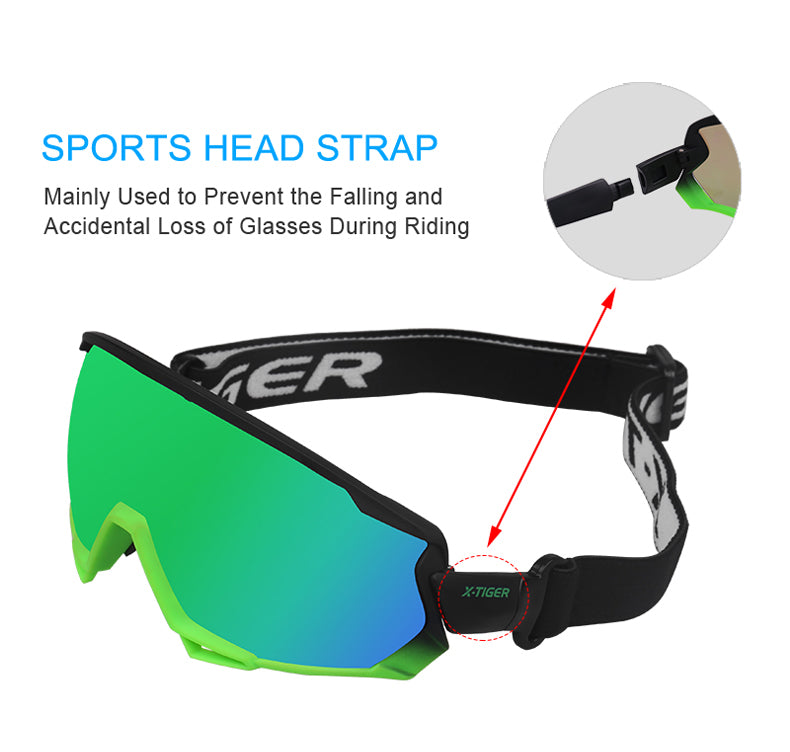 X-TIGER Cycling Sunglasses – Sports Bicycle Glasses for Men, Outdoor Riding & Cycling