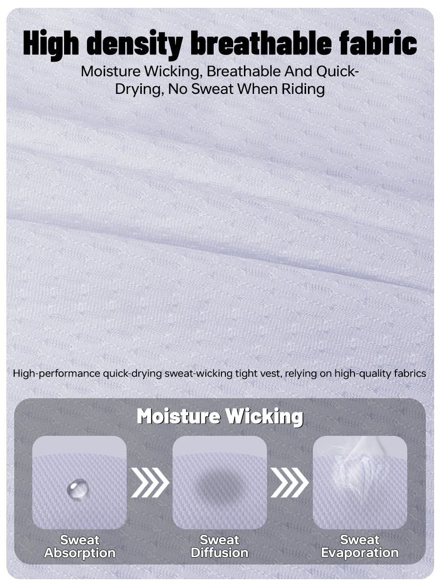 X-TIGER Women’s FIT Mesh Quick Dry Cycling Vest Base Layer