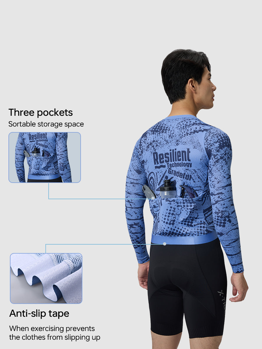 X-TIGER Men’s PRO Long-sleeved cycling jersey