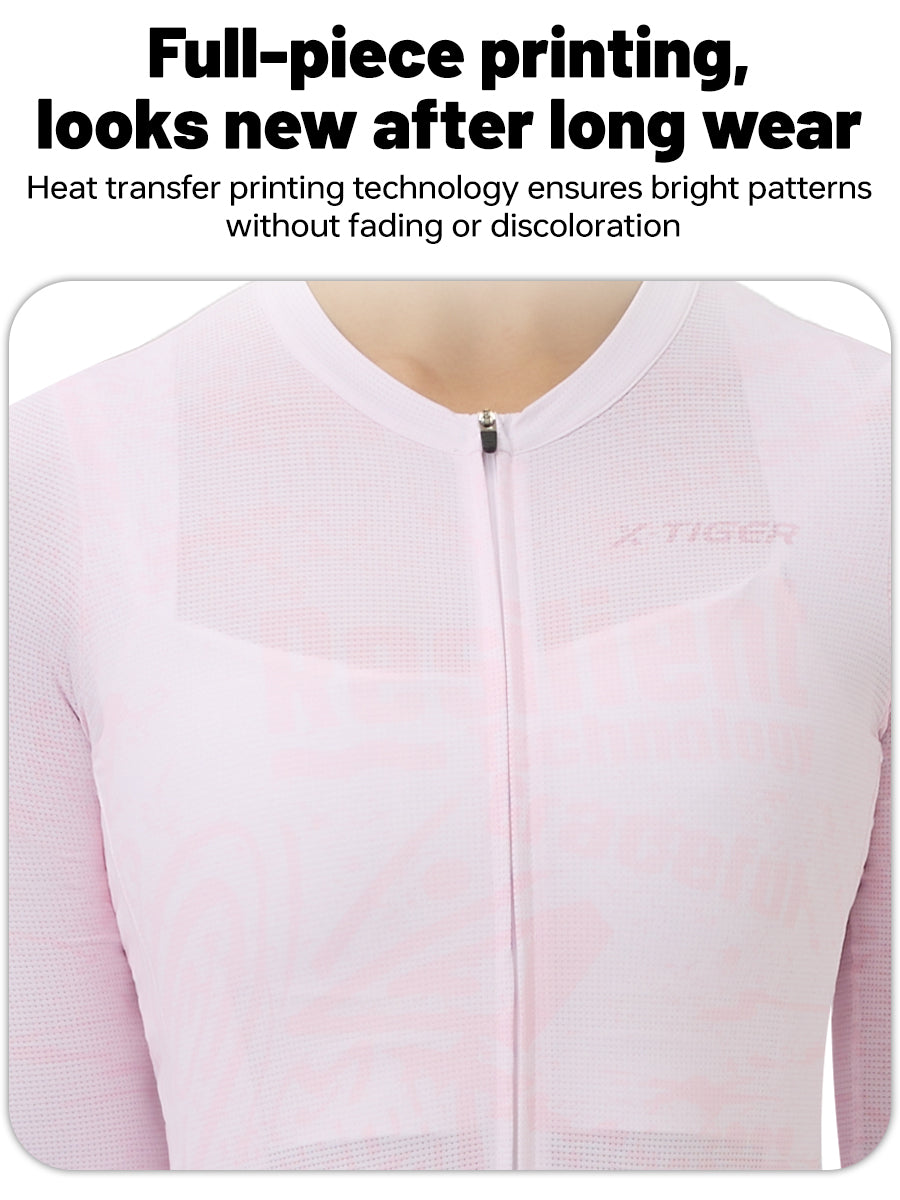 X-TIGER Women’s FIT Long-sleeved cycling jersey