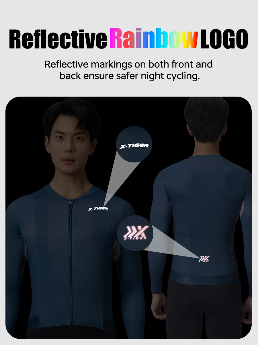 X-TIGER Men’s RS Long-sleeved cycling jersey