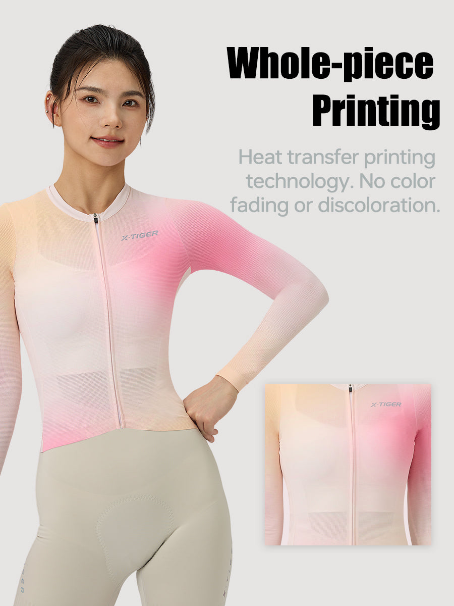 X-TIGER Women’s FIT Long-sleeved cycling jersey