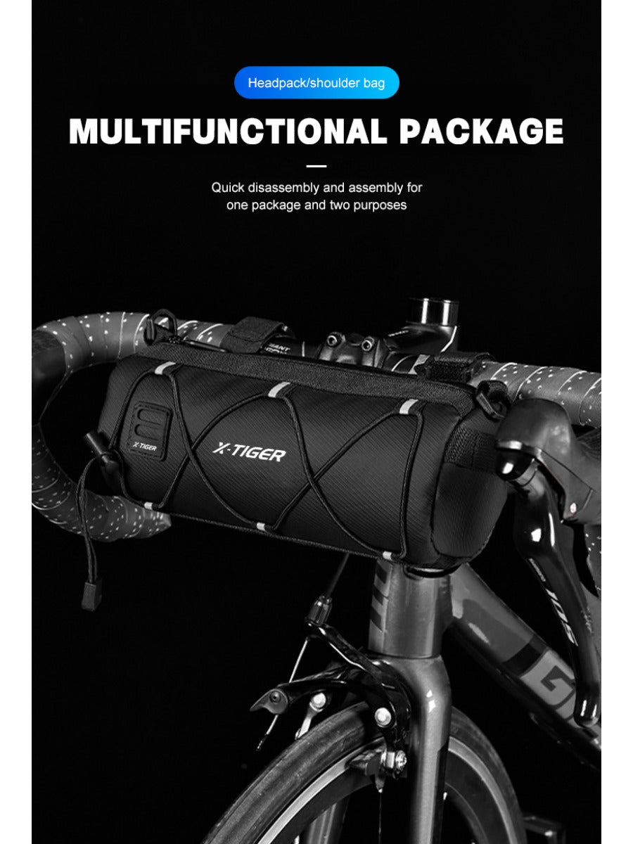 X-TIGER Bicycle Bag Portable Handlebar Multi-purpose Large Capacity Backpack MTB Road Cycling Frame Tube Bag bike accessories