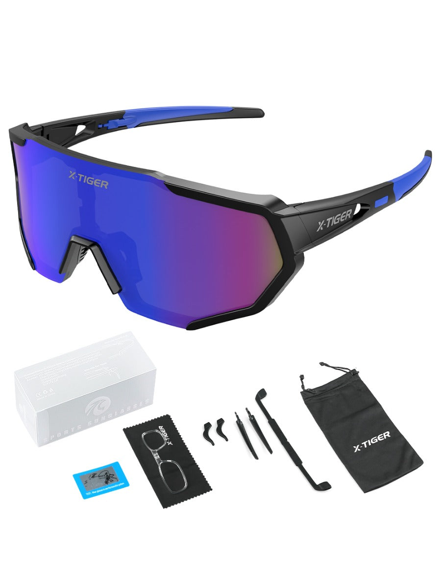 X-TIGER Cycling Glasses Polarized Outdoor Sports Men Sunglasses With Myopia Frame Bicycle Glasses Men's Women Cycling Eyewear