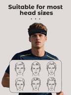 X-TIGER Breathable Cycling Headband Summer Quick-drying Moisture Wicking Breathable Sun Helmet Liner Cap Cycling Hat