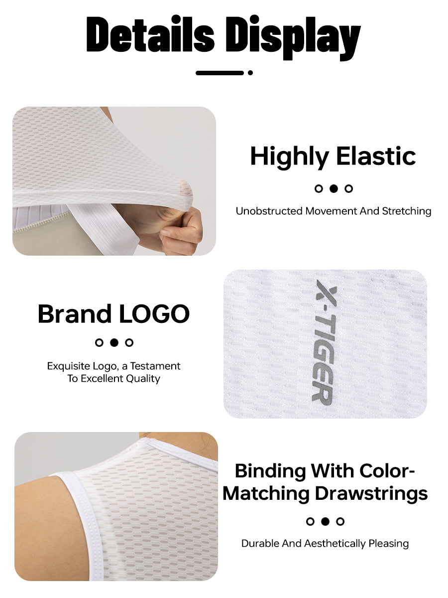 X-TIGER Women’s FIT Mesh Quick Dry Cycling Vest Base Layer