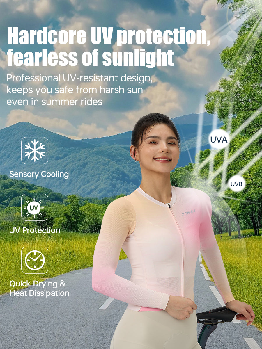 X-TIGER Women’s FIT Long-sleeved cycling jersey