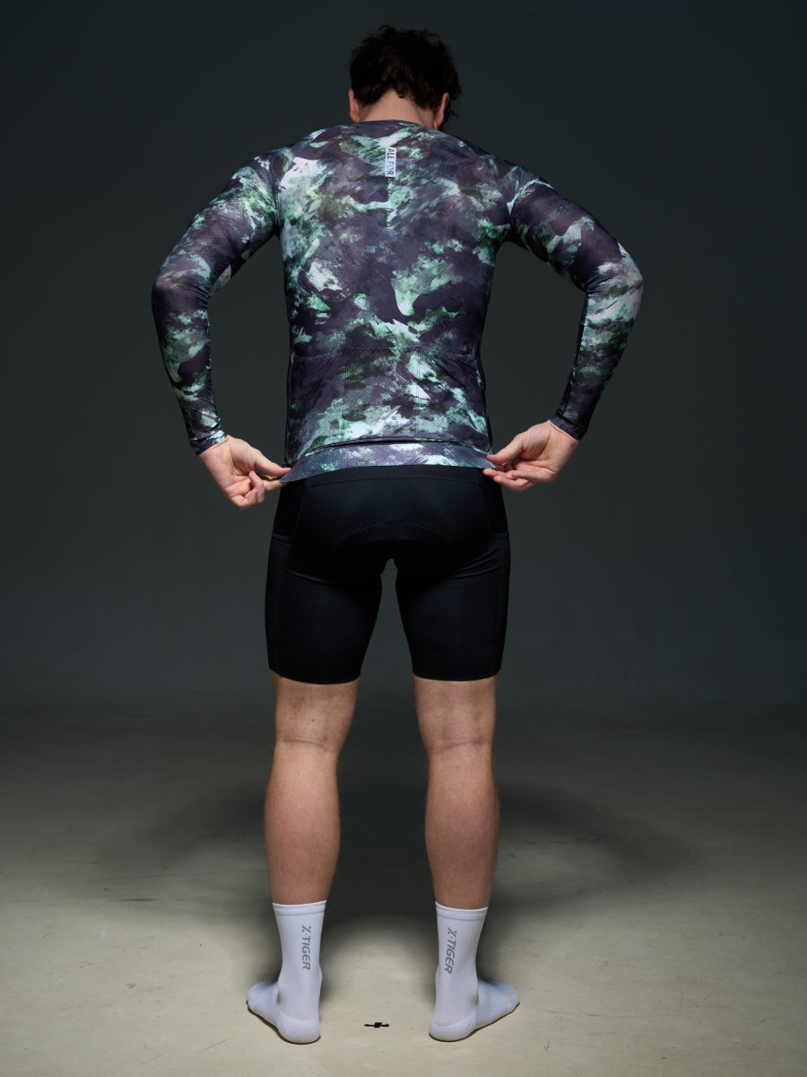 X-TIGER Men’s Performance Long Sleeve Cycling Jerseys