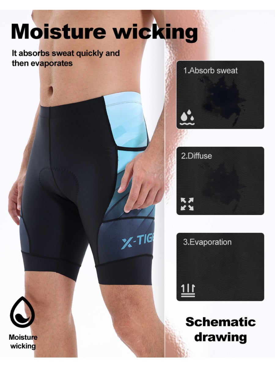 X-TIGER Men’s Racing Cycling Shorts