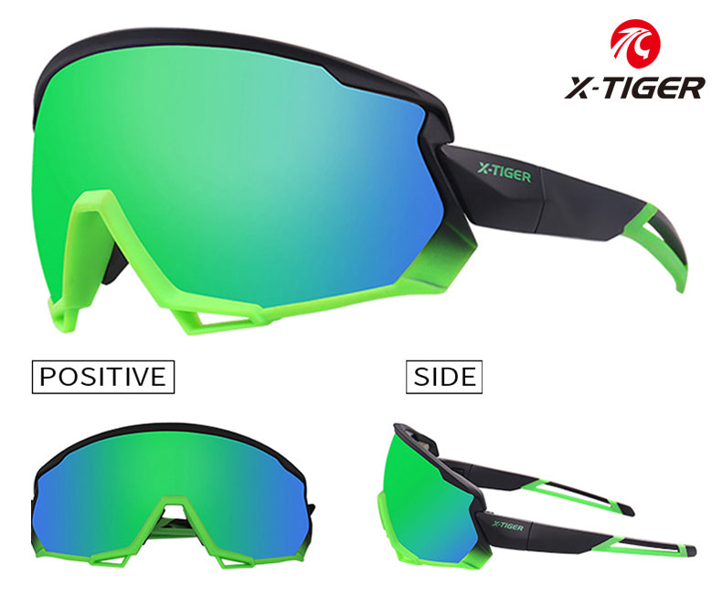 X-TIGER Cycling Sunglasses – Sports Bicycle Glasses for Men, Outdoor Riding & Cycling