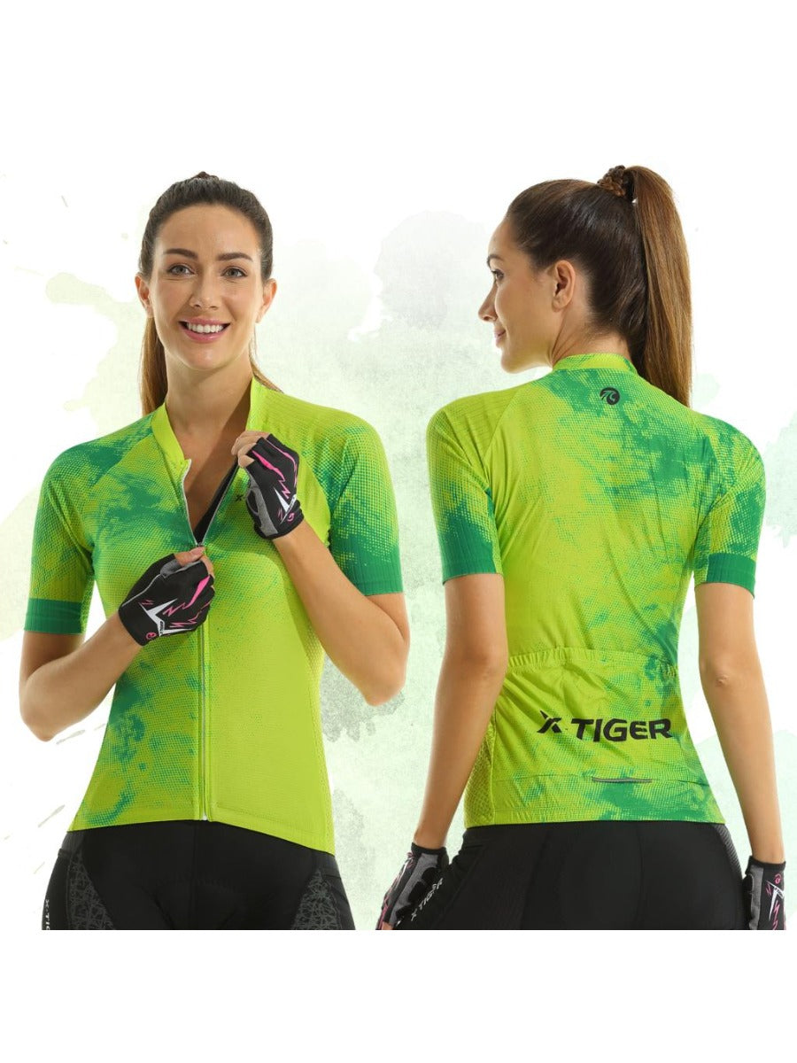 X-TIGER Women’s Pro Classic Short Sleeve Cycling Jersey