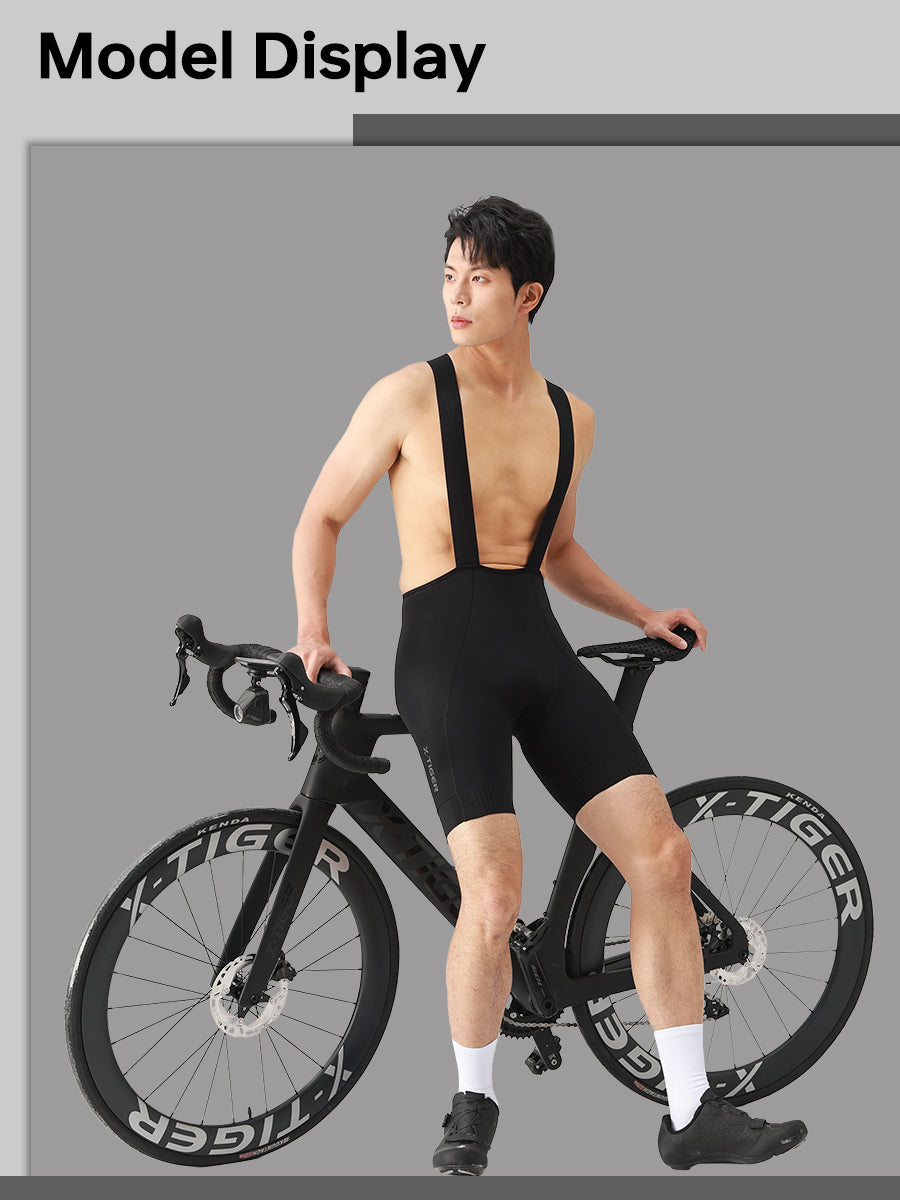 X-TIGER Men’s FIT Pocket Cycling Bib Shorts