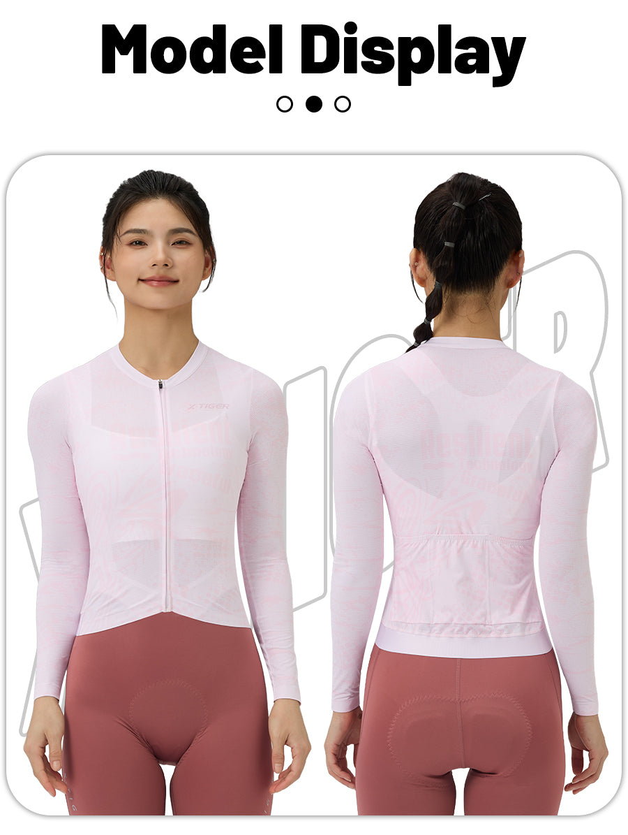 X-TIGER Women’s FIT Long-sleeved cycling jersey