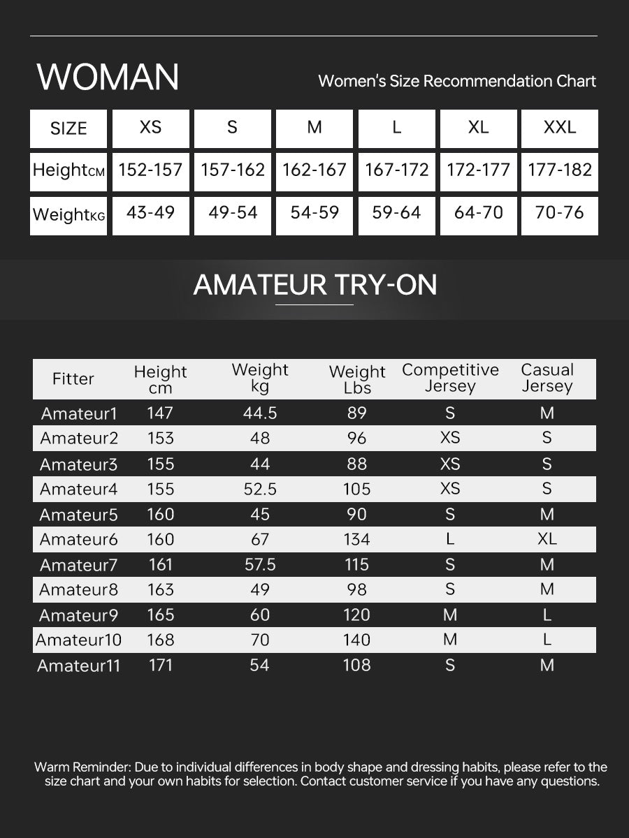 X-TIGER Women’s Performance Short Sleeve Cycling Jerseys