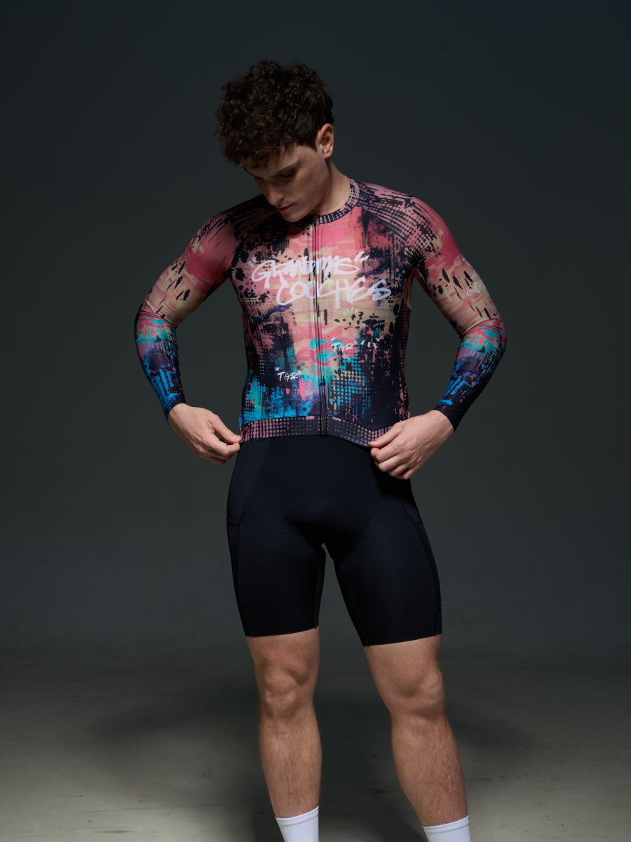 X-TIGER 2026 Men’s Performance Long Sleeve Cycling Jerseys -3