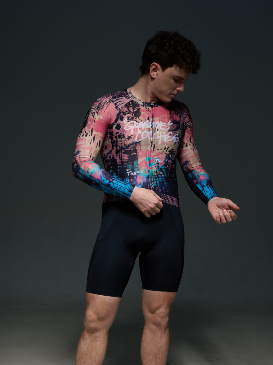 X-TIGER Men’s Performance Long Sleeve Cycling Jerseys