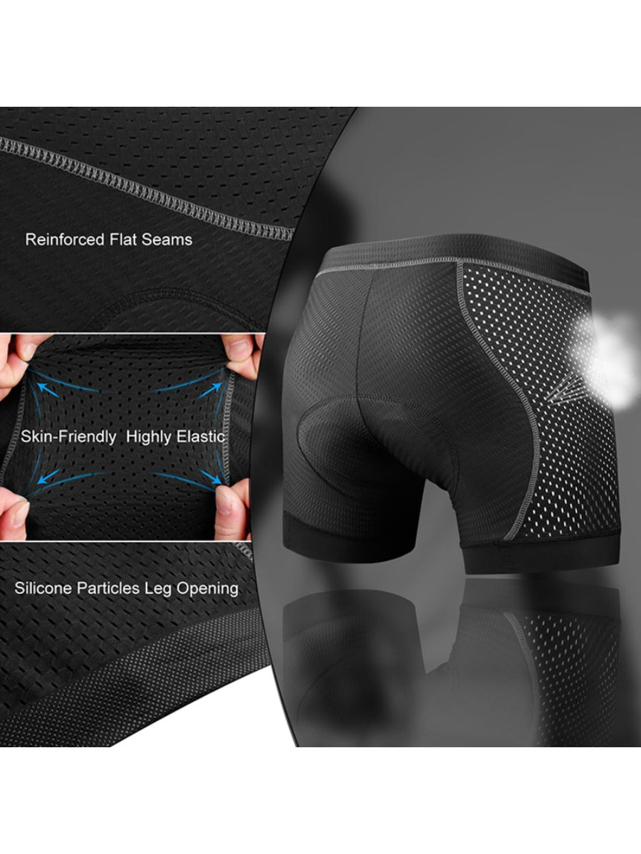 X-TIGER Men’s Anti-Slip Cycling Underwear Shorts