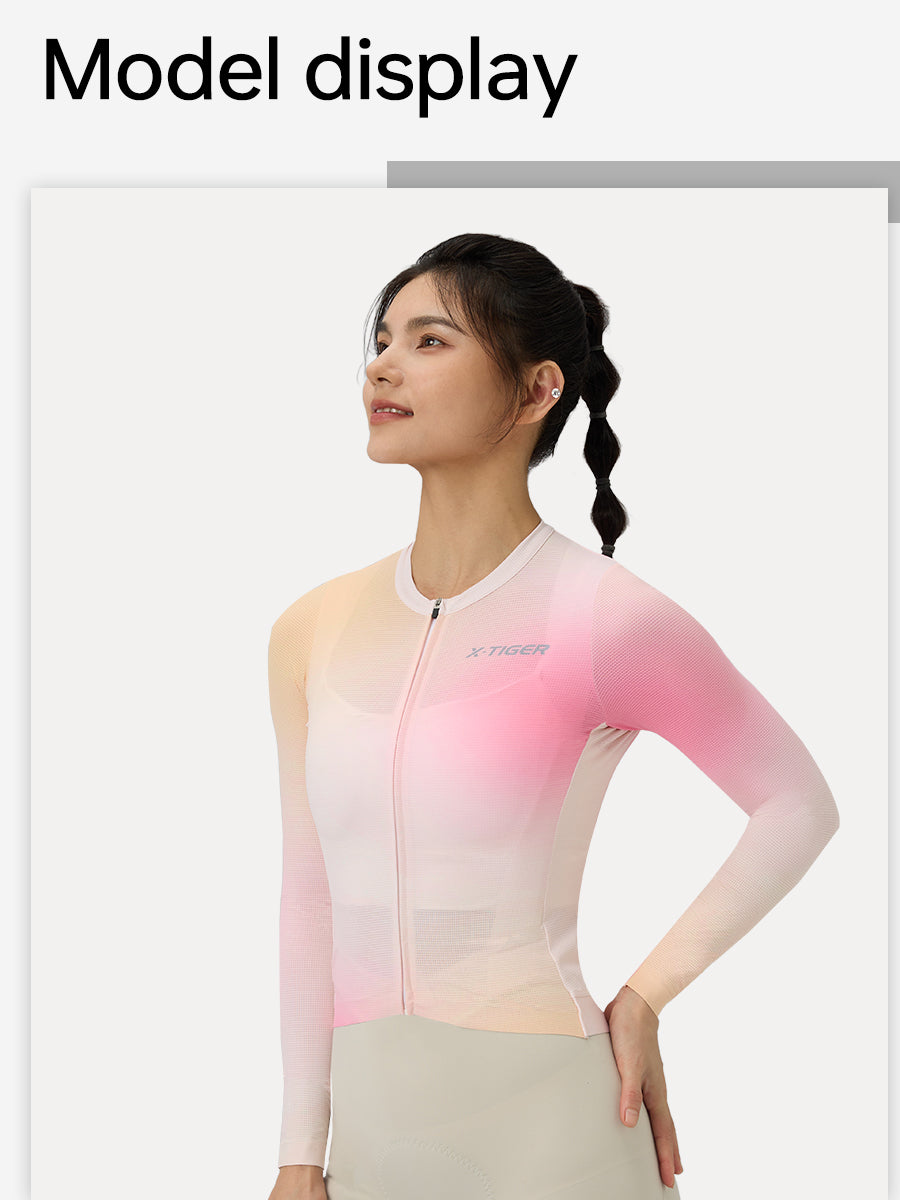 X-TIGER Women’s FIT Long-sleeved cycling jersey