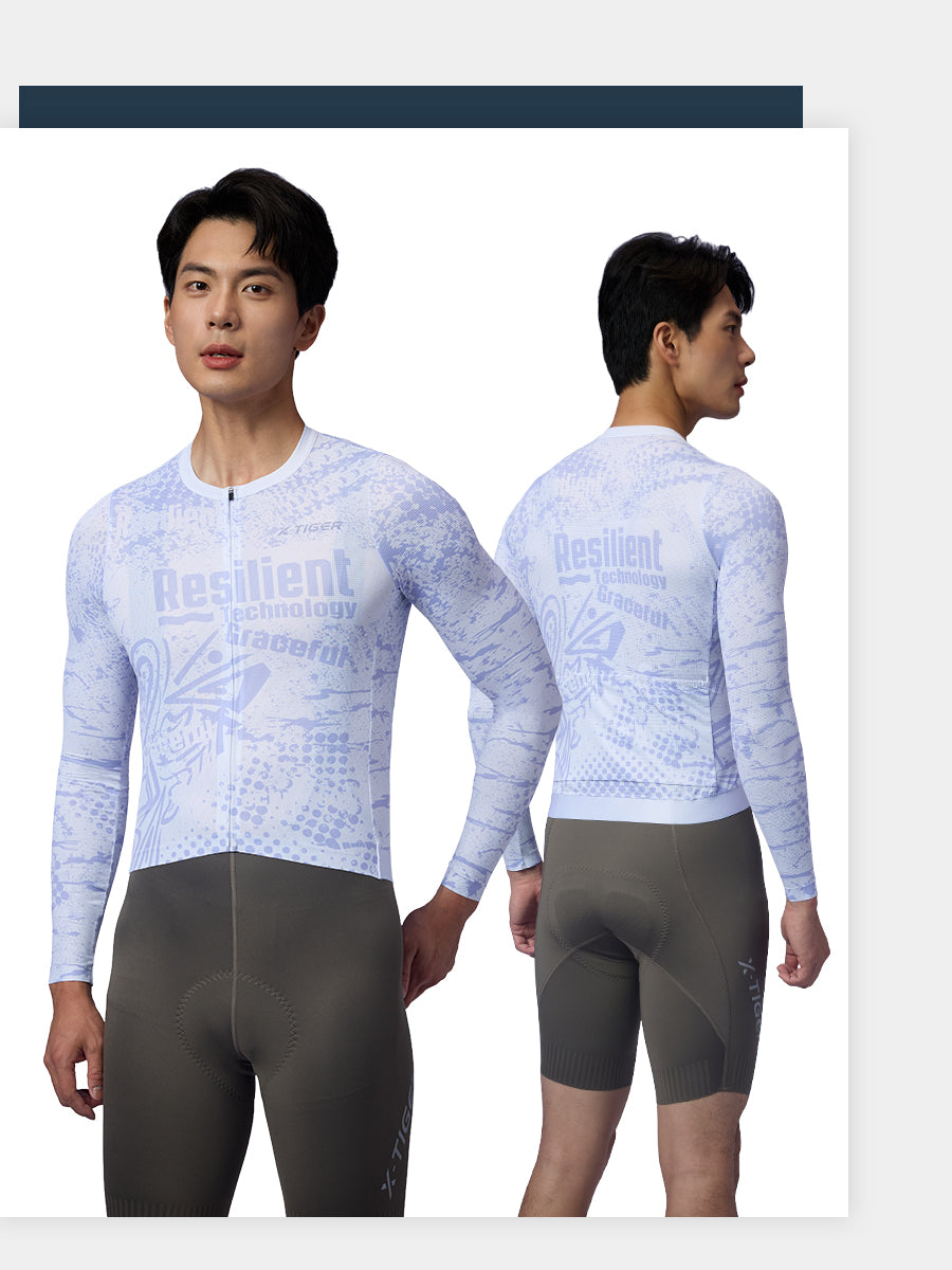 X-TIGER Men’s PRO Long-sleeved cycling jersey