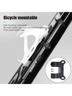X-TIGER Multi-Functional Bike Inflator 120PSI Hand Pump with Gauge for AV/FV Valve & Sports Balls
