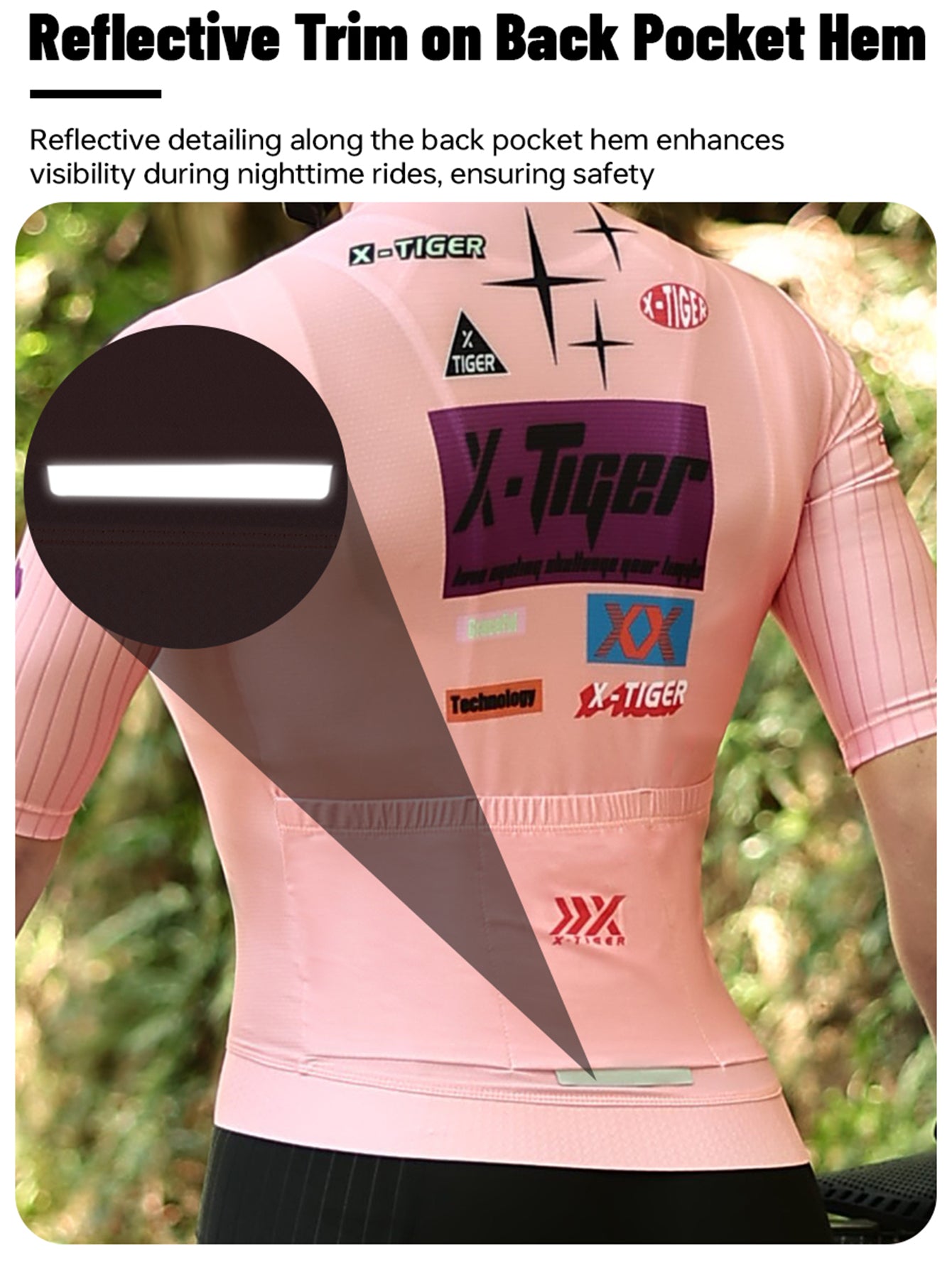 X-TIGER Women’s Advanced Pro Classic Short Sleeve Cycling Jersey