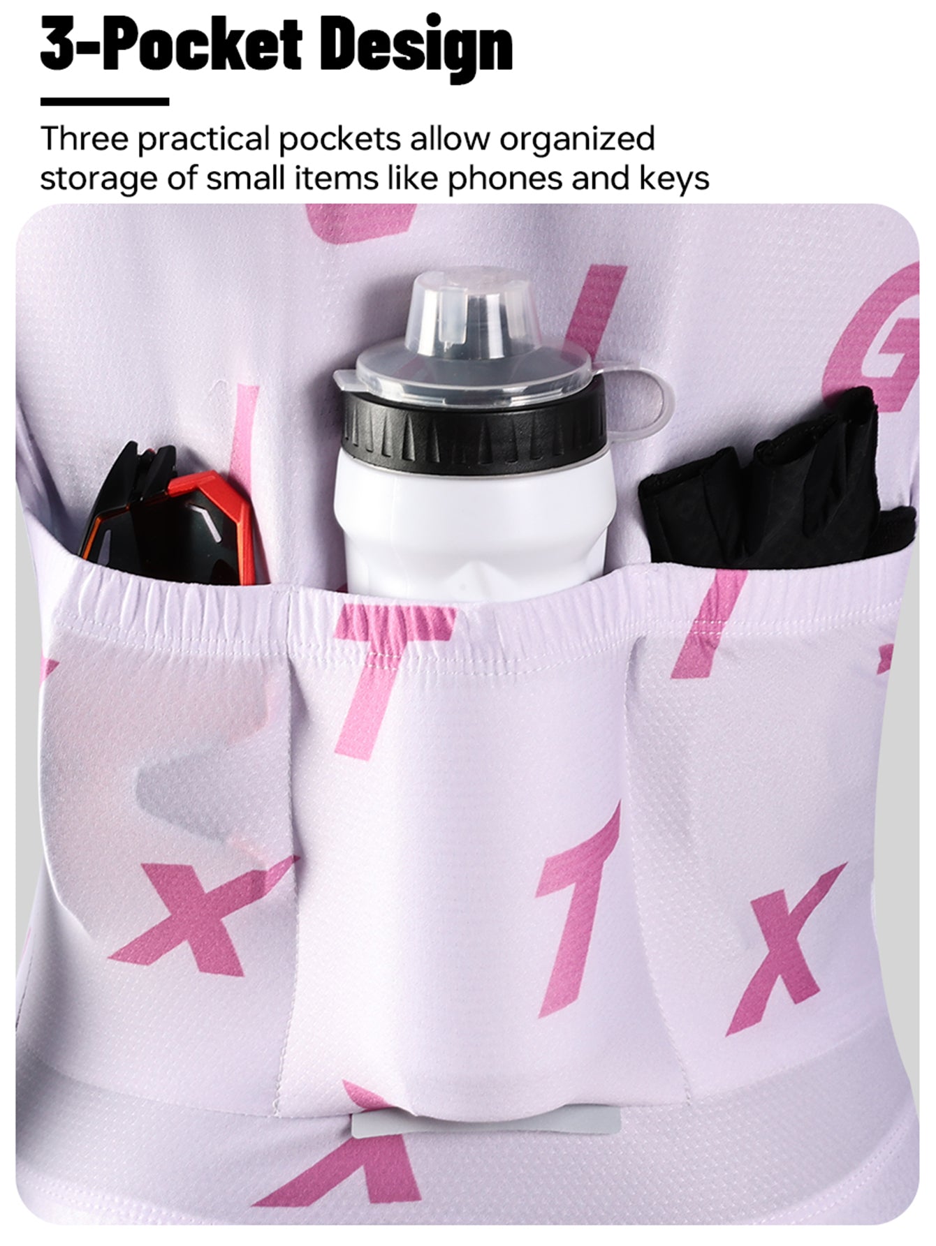 X-TIGER Women’s Advanced Pro Classic Short Sleeve Cycling Jersey